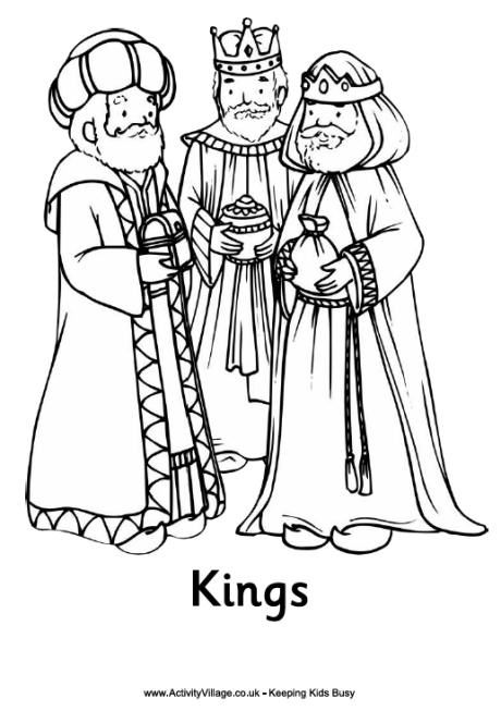 Nativity Colouring Pages - The Three Kings | Nativity coloring pages,  Nativity coloring, Christmas coloring pages