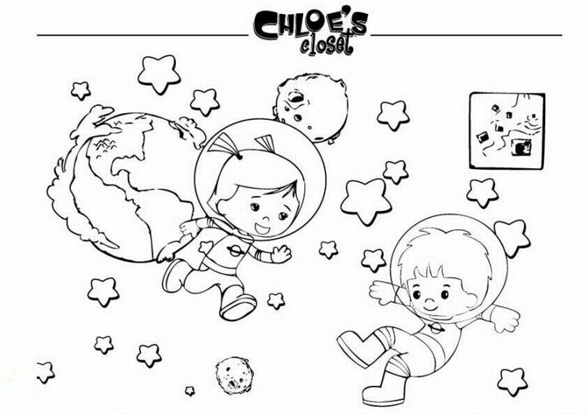 Kids-n-fun.com | Coloring page Chloes Closet Chloe's Toverkast