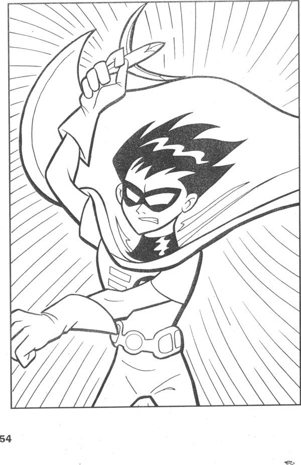 Teen Titans coloring book P.1 by Rustytoons on DeviantArt