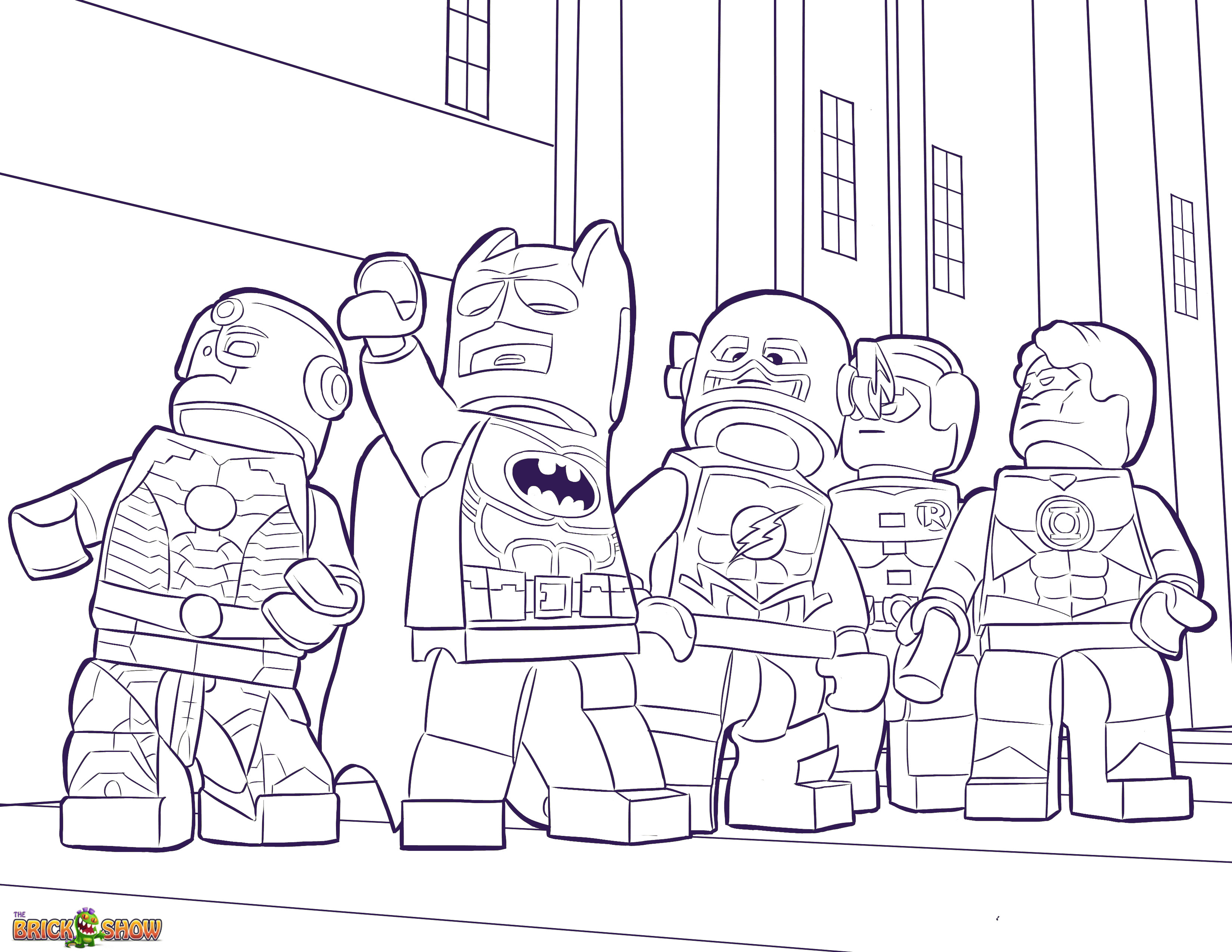 Lego Avengers Coloring Pages - Coloring Page Photos