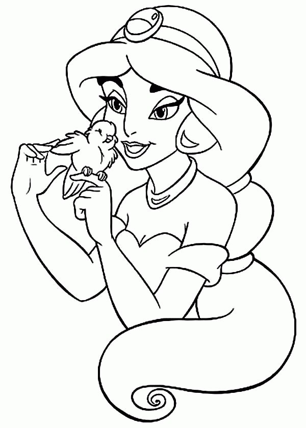 Little princess coloring pages download and print for free