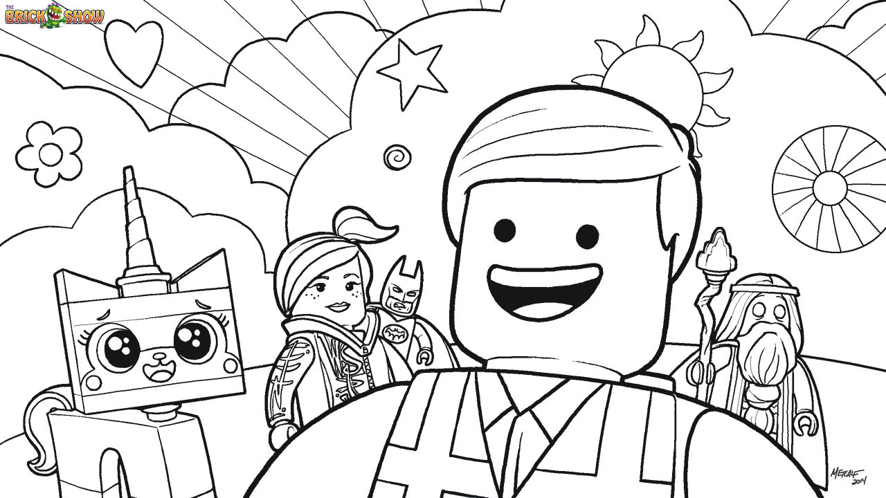 Lego Movie Coloring Pages   Coloring Home