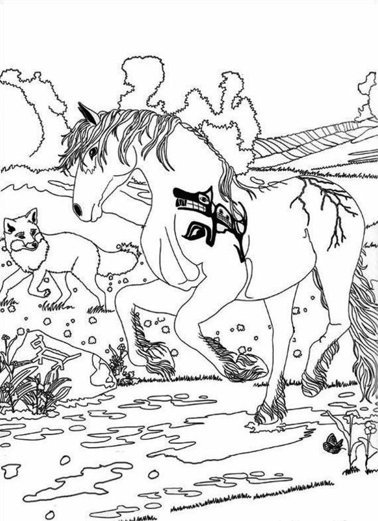 Bella Sara The Magical Horse Free Printable Coloring Page