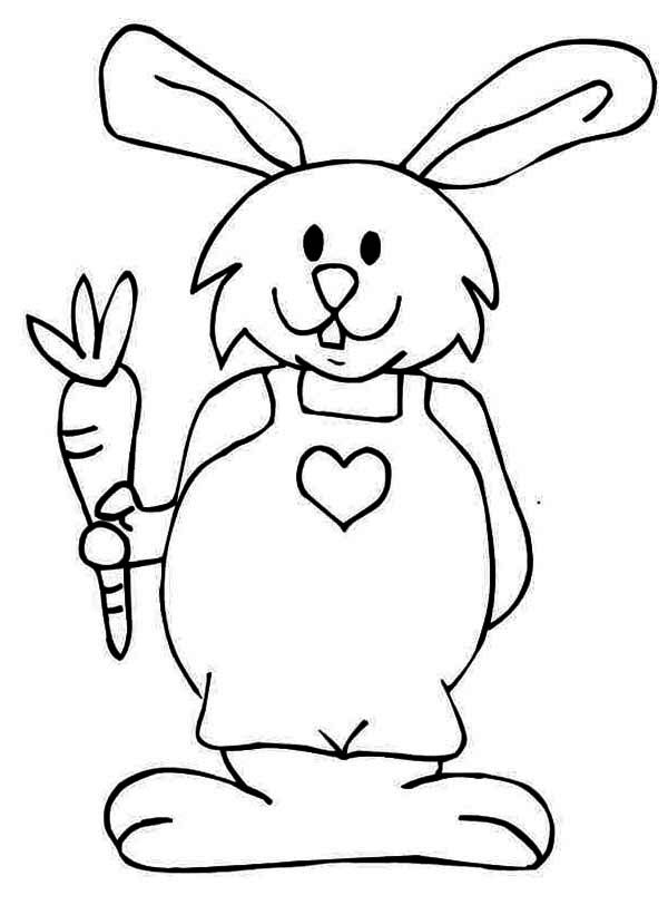 8 Pics of Carrot And Bunny Easter Coloring Pages - Carrot Nose ...