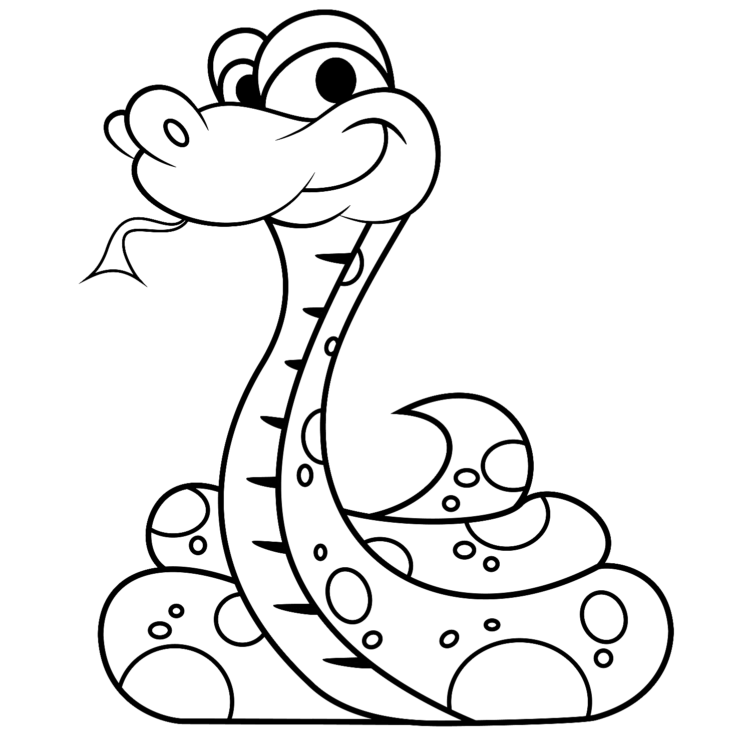 coloring page snake - High Quality Coloring Pages
