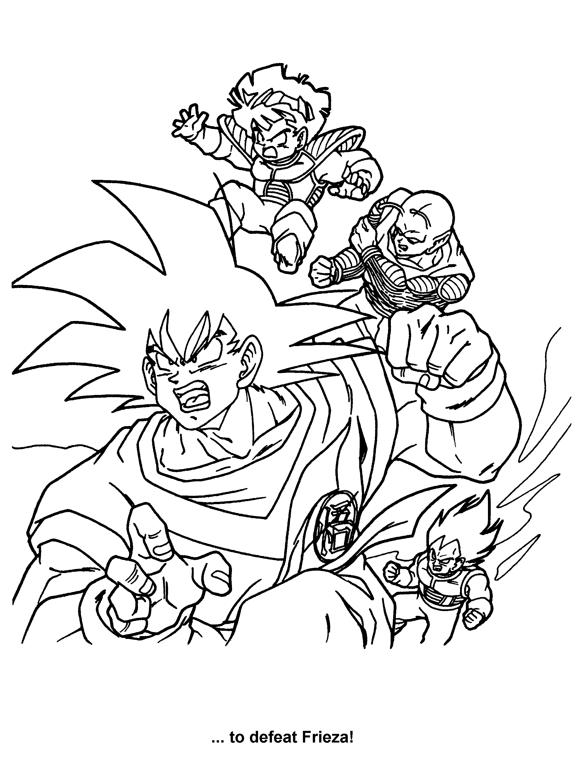 Coloring Page - Dragon ball z coloring pages 24
