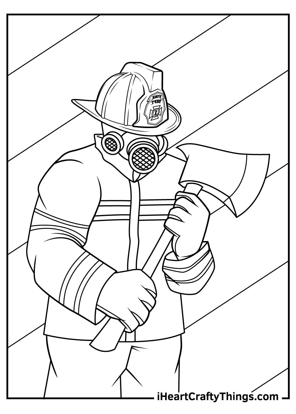 Printable Fire Department Coloring Pages (Updated 2022)