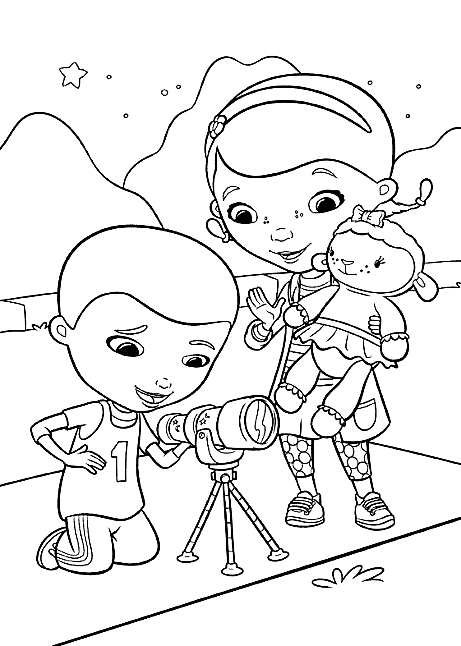 Free Printable Coloring Pages For Kids Disney Spyglass ...