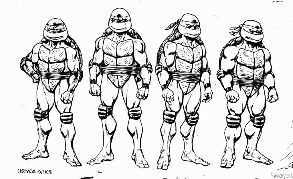 Teenage Mutant Ninja Turtles Coloring Pages For Kids | Coloring Pages