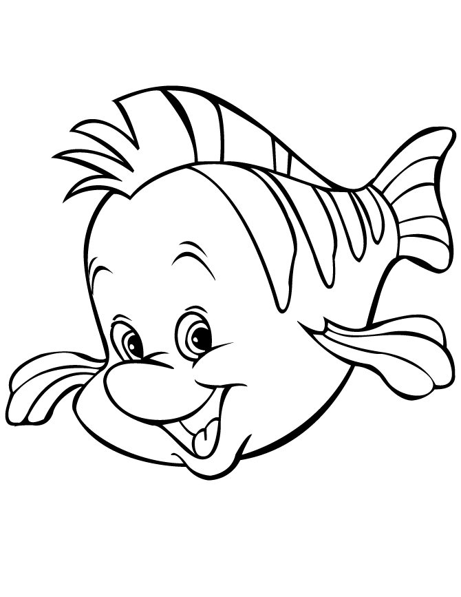 Cartoon Fish Coloring Pages - Free Printable Coloring Pages | Free -  Coloring Home