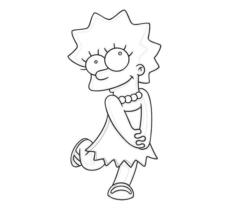 Download Simpson Coloring Pages - Coloring Home