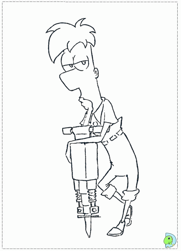 Phineas and Ferb Coloring page
