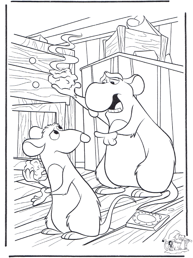 Ratatouille Coloring Pages - Coloring Home