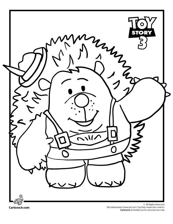 Toy Story 3 Lotso Coloring Pages 85 | Free Printable Coloring Pages