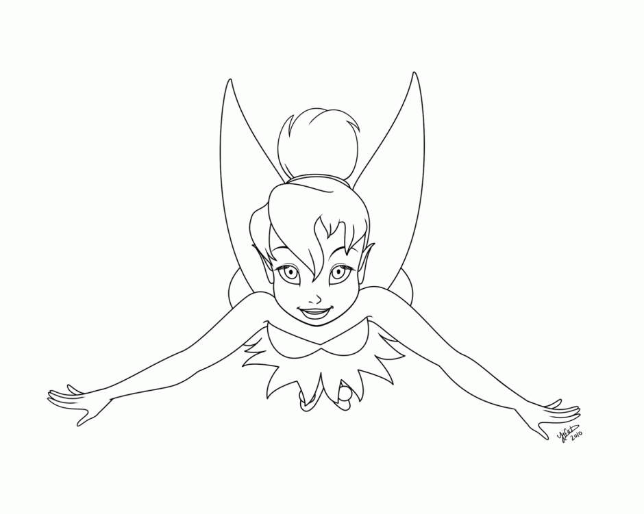 Tinkerbell Friends Coloring Pages Pictures Thingkid 26119 