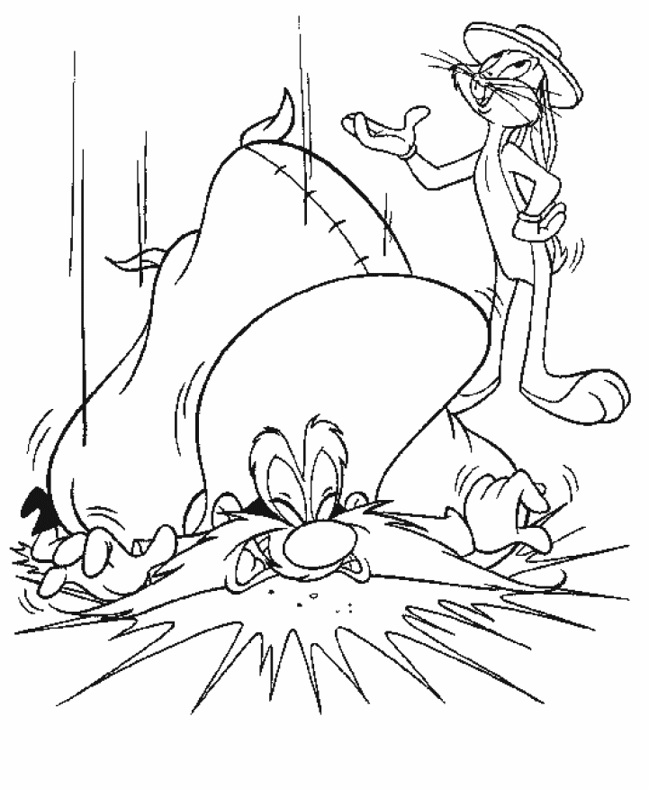 Coloring Page - Bugs bunny coloring pages 10