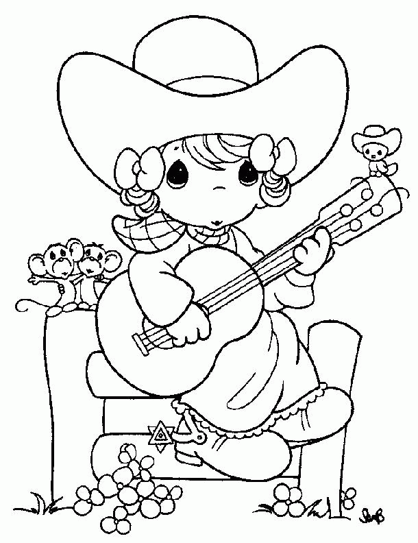Coloring pages precious moments - picture 87