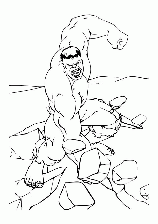 Abomination Hulk Coloring Pages - Kids Colouring Pages