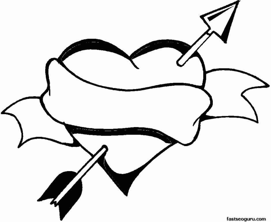 Heart With Wings Coloring Pages Heart With Wings Coloring Pages 