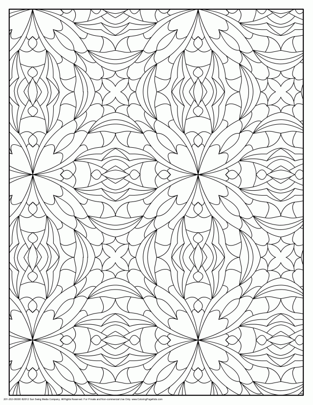 Pattern Color Pages Www Canrest Com Coloring Pages Garden 295004 