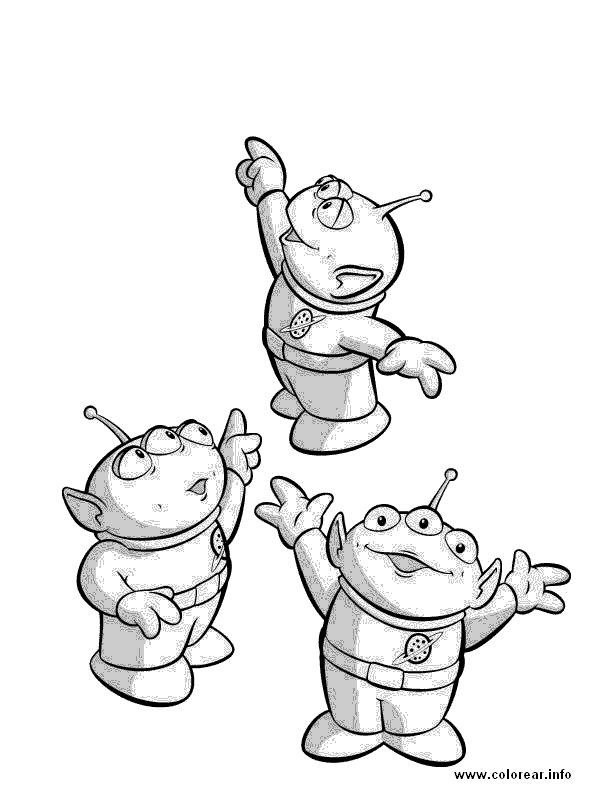page 5 toy story Colouring Pages