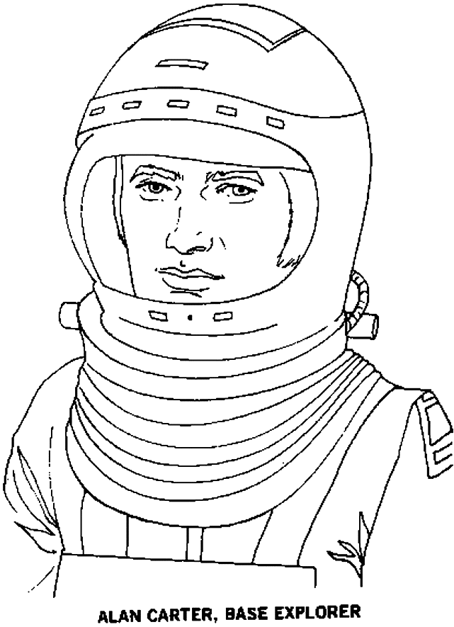 Astronauts | Coloring