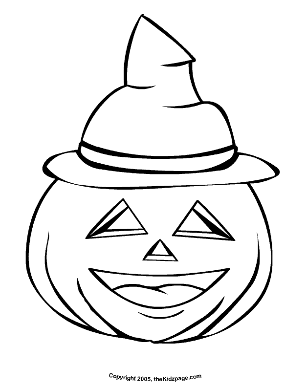 Little Jackolantern - Free Coloring Pages for Kids - Printable 