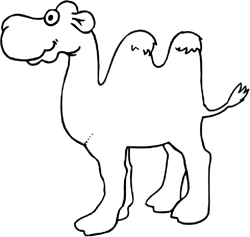 Camels Coloring Pages 2 | Free Printable Coloring Pages 