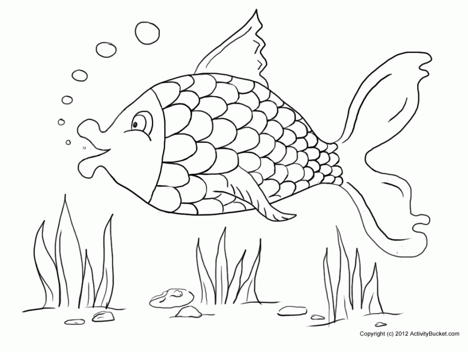 Fish Bowl Coloring Page Coloring Pages For Kids Android 214742 