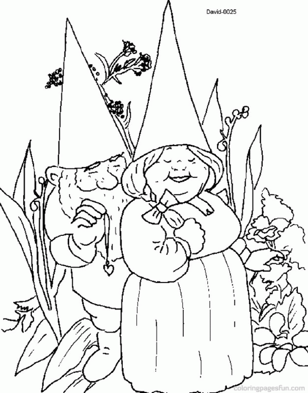 David the Gnome | Free Printable Coloring Pages – Coloringpagesfun.