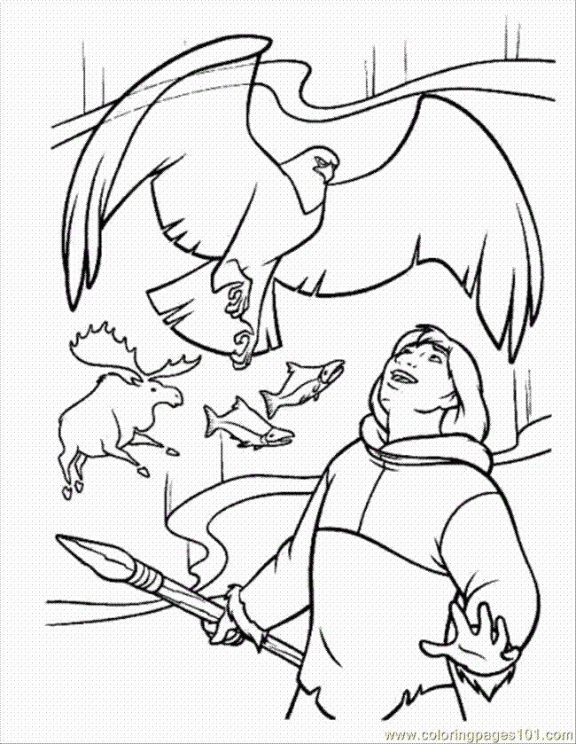 Coloring Pages Pictures Brother Bear G (Cartoons > Brother Bear 