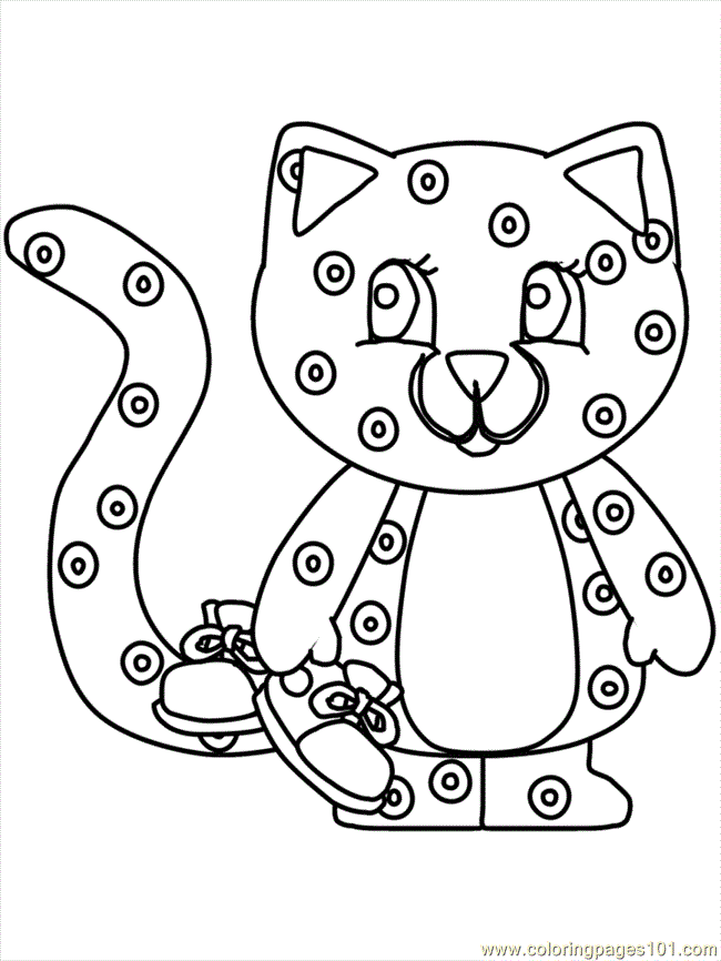 Coloring Pages Cheetah (Animals > Others) - free printable 