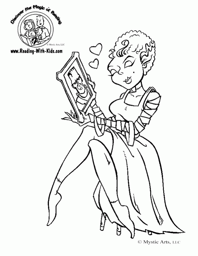 Halloween Vampires Coloring Pages