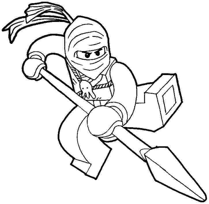 Lego Ninjago Coloring Pages To Print - Kids Colouring Pages