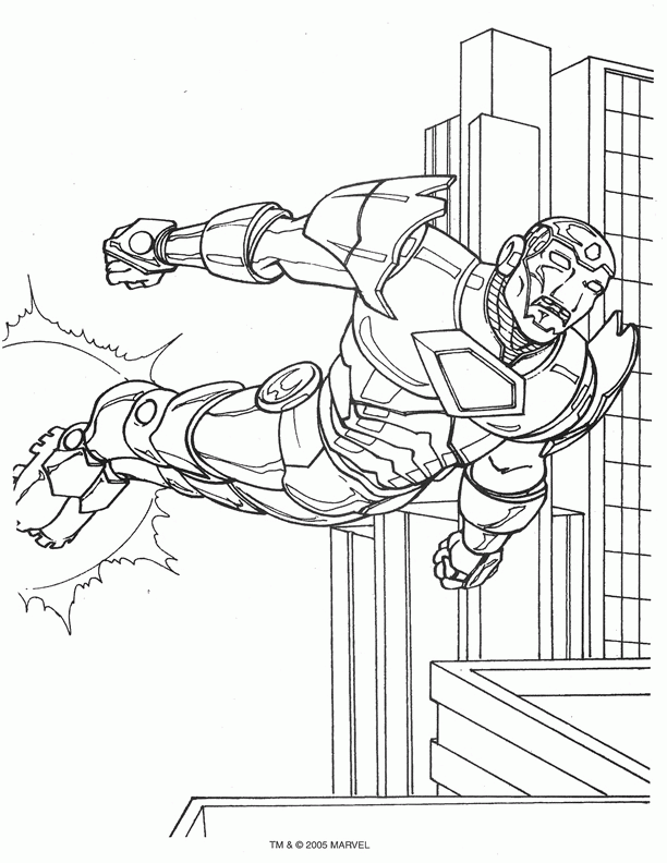 Free Printable Ironman Coloring Pages - Coloring Home
