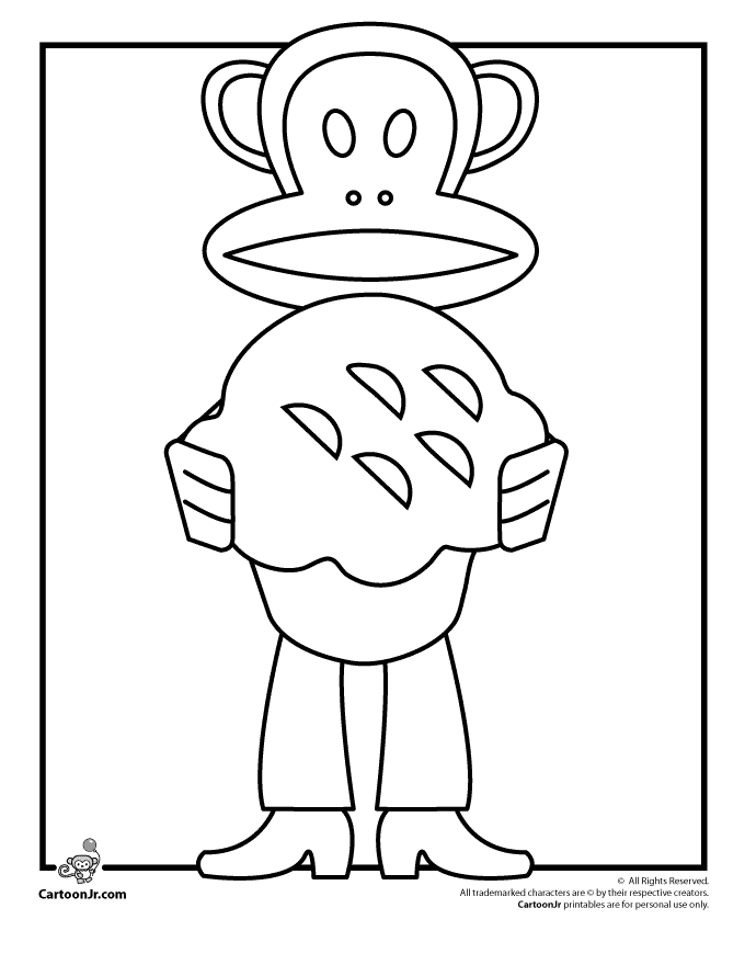 birthday cupcake coloring pages cute - Quoteko.