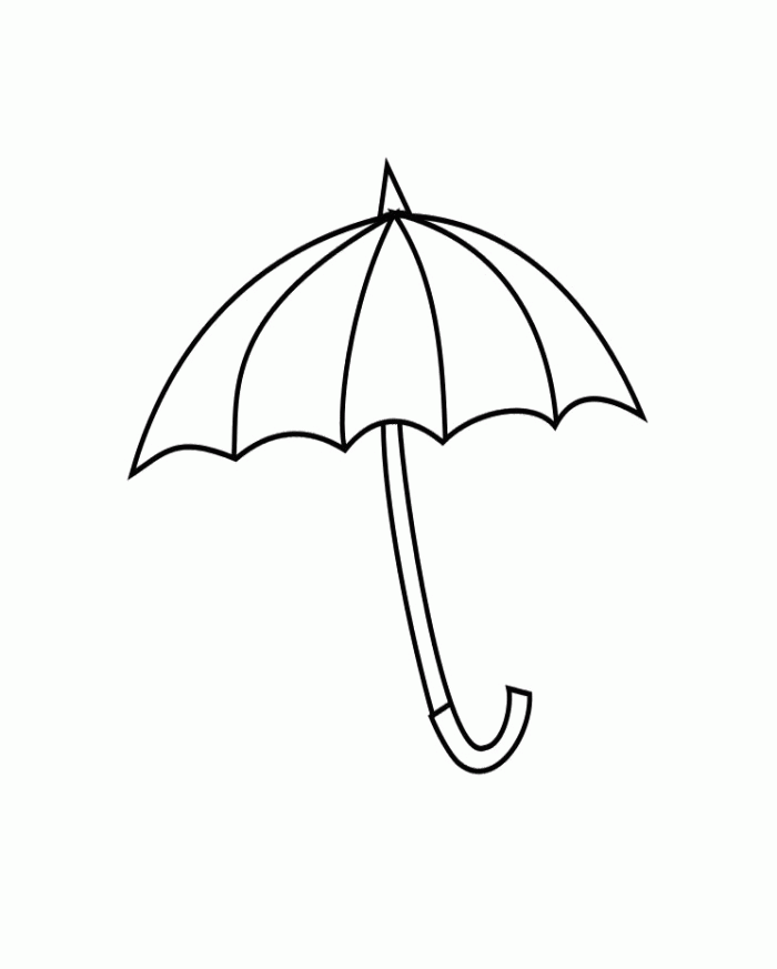 UMBRELLA Colouring Pages (page 2)