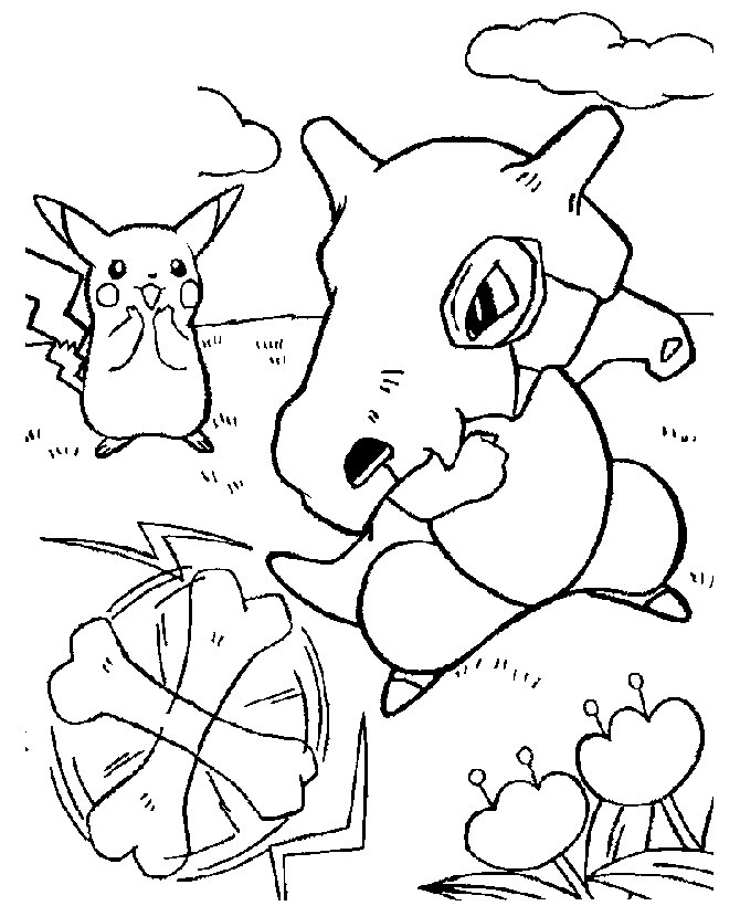 Pokemon Coloring Page - 08