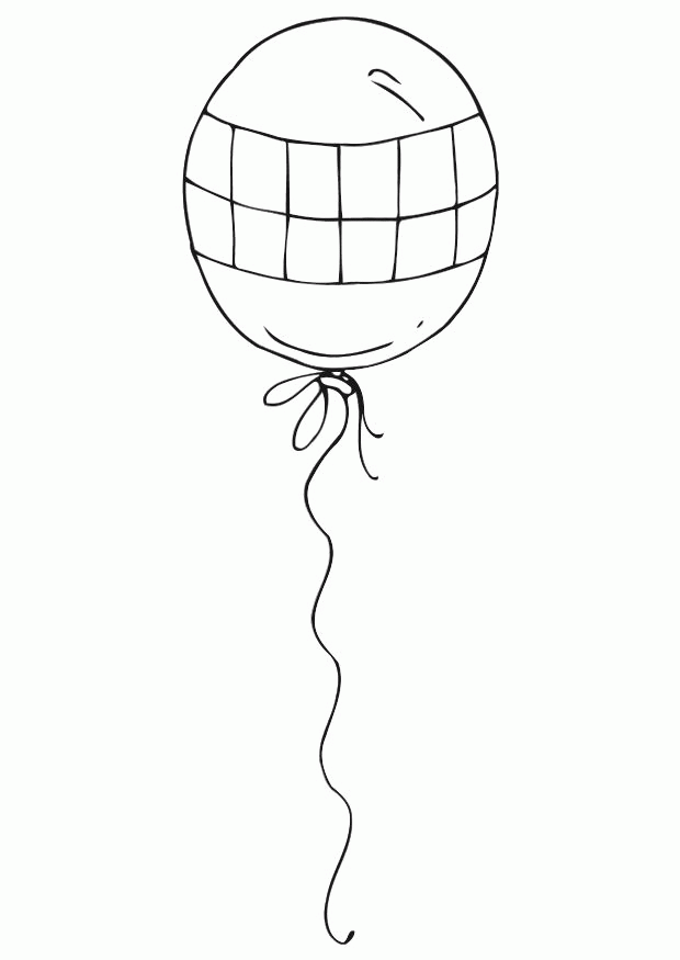 Balloon Coloring Pages | Coloring