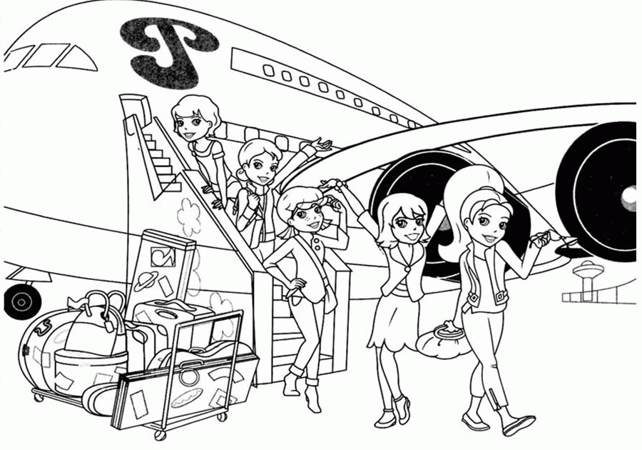 Polly Pocket Coloring Pages (2) - Coloring Kids