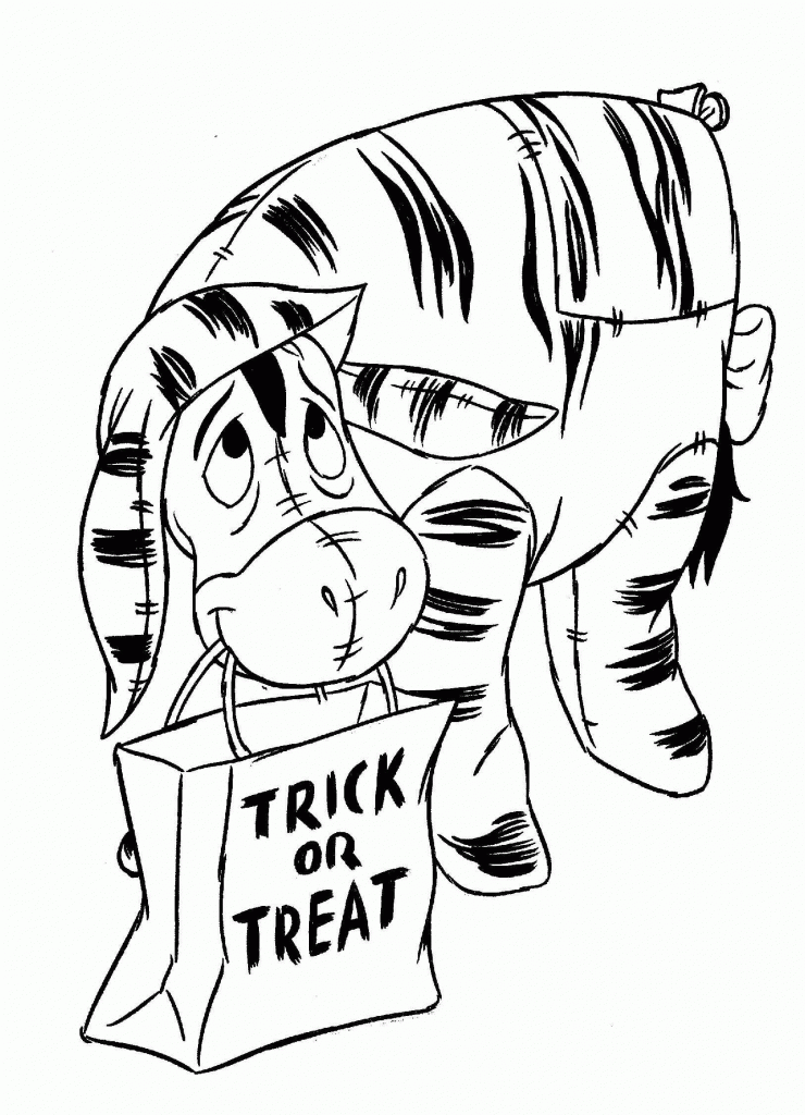 cute trick or treat coloring pages : New Coloring Pages