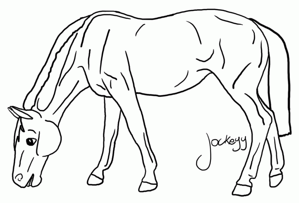 Printing Breyer Horse Coloring Pages - deColoring