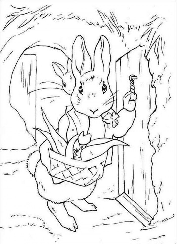 Peter Rabbit Coloring Pages | 99coloring.com