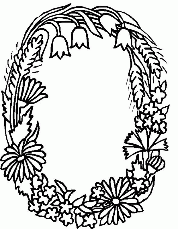 Alphabet Flowers | Free Printable Coloring Pages – Coloringpagesfun.