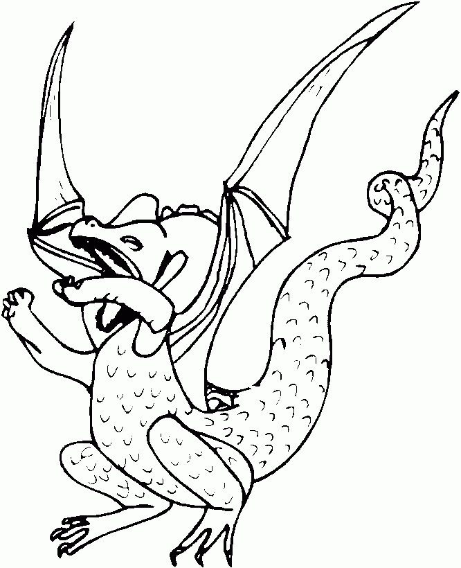 Kids coloring pages, free dragon coloring pictures, dinosaur 