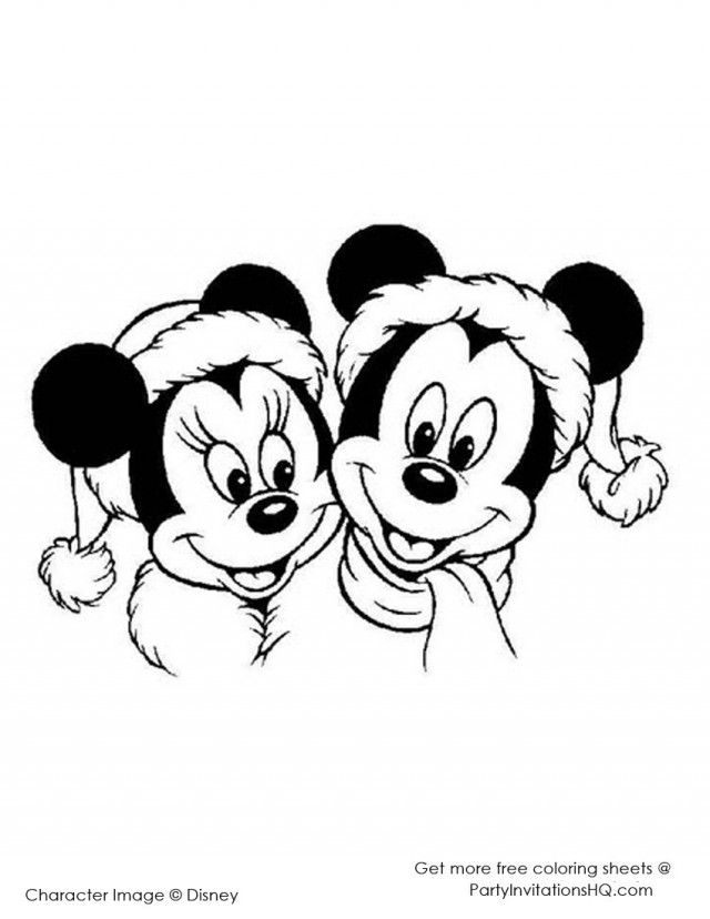 Mickey And Minnie Mouse Coloring Pages Best Cartoon Wallpaper 
