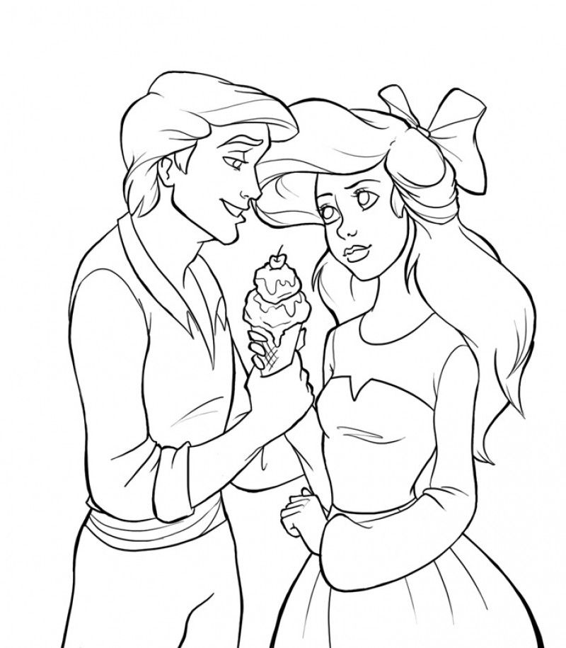 prince eric coloring pages  coloring home