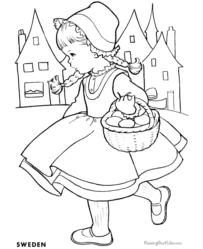 Coloring picture for kids