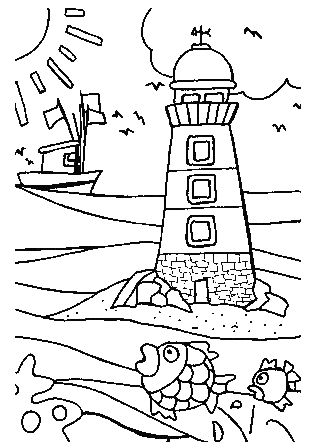 Coloring Page - Summer holiday coloring pages 10