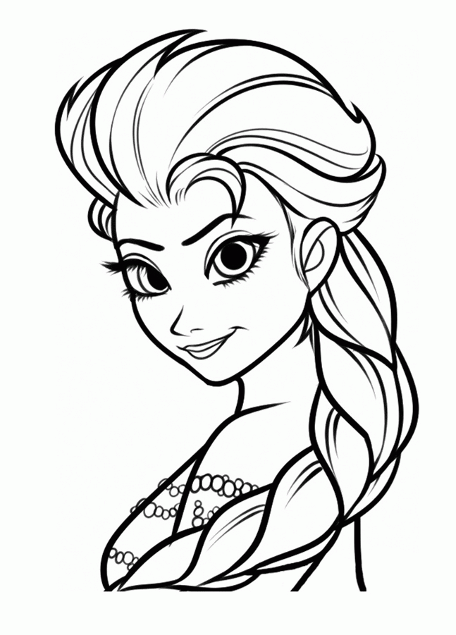 Frozen Coloring Pages (11) - Coloring Kids
